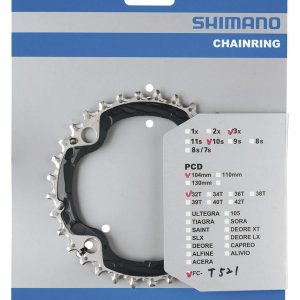 Shimano Kettenblatt Deore FCM610  32 Zähne Y1NL98010