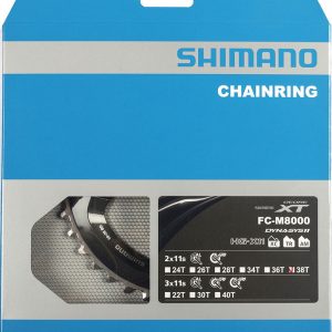 Shimano Kettenblatt Deore XT FCM8000 38 Zähne Y1RL98090