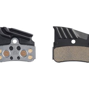 Shimano Scheibenbremsbeläge N04C mit Kühlrippen Metall IBPN04CMFA SB-Verpackung