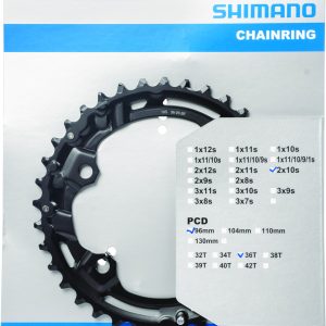 Shimano Kettenblatt Deore FCM4100 36 Zähne Y0LE98010