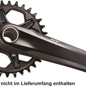 Shimano Kurbelarmsatz XT FCM81001 Hollow. II ohne Kettenblätter schwarz 175 mm IFCM81001EXXT