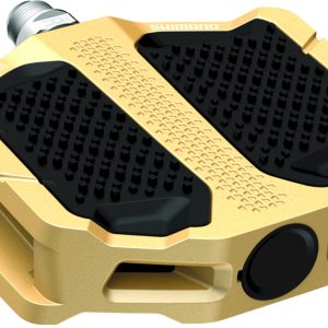 Shimano Plattformpedal PDEF205 gold EPDEF205K SB-Verpackung