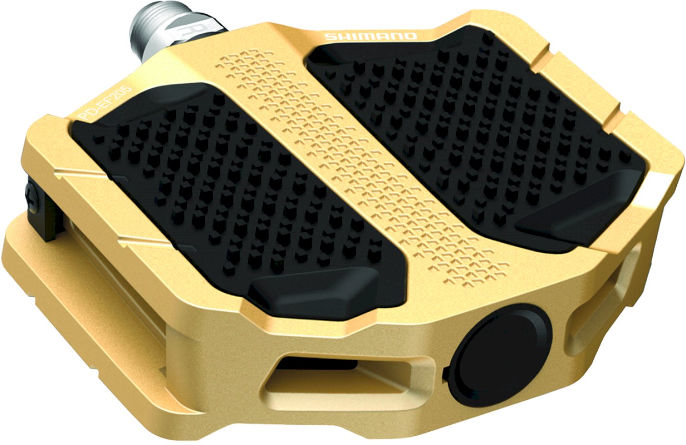 Shimano Plattformpedal PDEF205 gold EPDEF205K SB-Verpackung