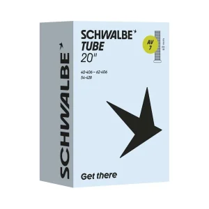 Schwalbe Fahrradschlauch AV Ventil Nr. 7  20" 40 mm 40/62-406