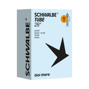 Schwalbe Fahrradschlauch DV Ventil Nr. 17  28" 40 mm 28/47-622/635
