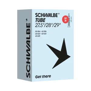 Schwalbe Fahrradschlauch SV Ventil Nr. 19 27,5"/28"/29" 40 mm 40/62-584/635