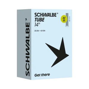 Schwalbe Fahrradschlauch AV Ventil Nr. 2S 14" 40 mm 32/40-254