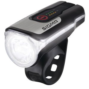 SIGMA LED Akkufrontleuchte Aura 80 USB schwarz