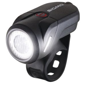 SIGMA LED Akkufrontleuchte Aura 35 USB schwarz
