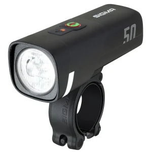 SIGMA LED Akkufrontleuchte AURA 50 schwarz
