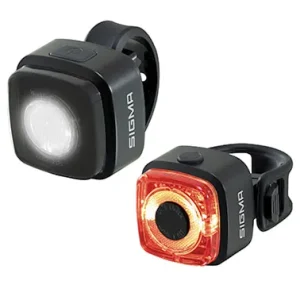 SIGMA LED Akkuleuchten Set AURA Micro Set schwarz