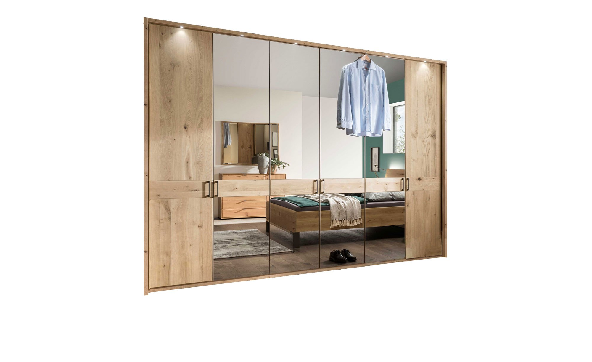 Komfort-Drehtürenschrank MONDO NATUR Arezzo