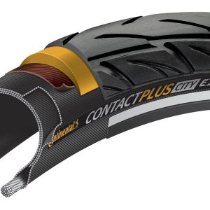 Continental Fahrradreifen Contact Plus City schwarz Reflex 37-622 28×1 3/8 x1 5/8 0101336 Continental Fahrradreifen Contact Plus City schwarz Reflex 37-622 28×1 3/8 x1 5/8 0101336