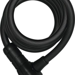 ABUS Spiralkabelschloss Booster 6512K/180 BK SCMU 12 mm schwarz 180 cm