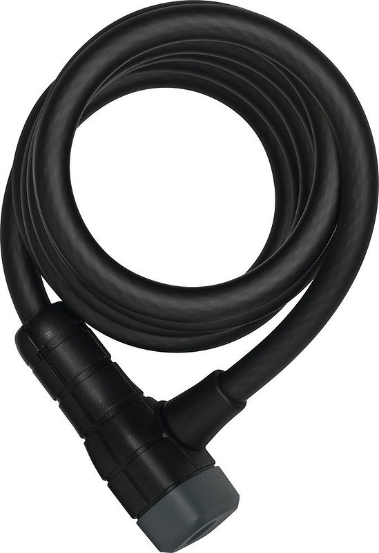 ABUS Spiralkabelschloss Booster 6512K/180 BK SCMU 12 mm schwarz 180 cm