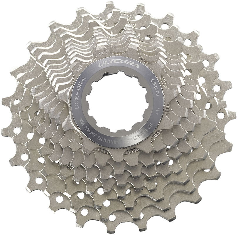 Shimano Kassette 10-fach CS6700 silber ICS670010225 12-25 Zähne