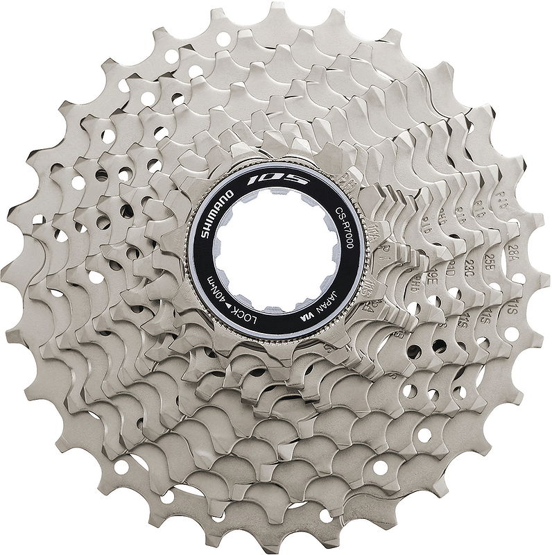 Shimano Kassette 11-fach CSR7000 silber ICSR700011130 11-30 Zähne