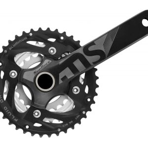 Sunrace Kettenradgarnitur FCMS50 Alu 2-PIECE  40x30x22 Zähne schwarz-matt 175 mm  EVP
