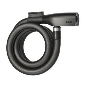 AXA Spiralkabelschloss Resolute 15 mm mattschwarz 120 cm
