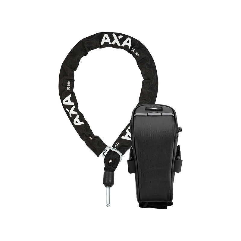 AXA Anschließkette ULC 100 mit Tasche 5,5 mm schwarz 100 cm