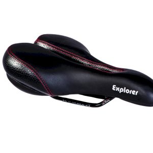 P&P Trekking Sattel Explorer Moderate schwarz L265 x  B172 mm / 422 g Unisex