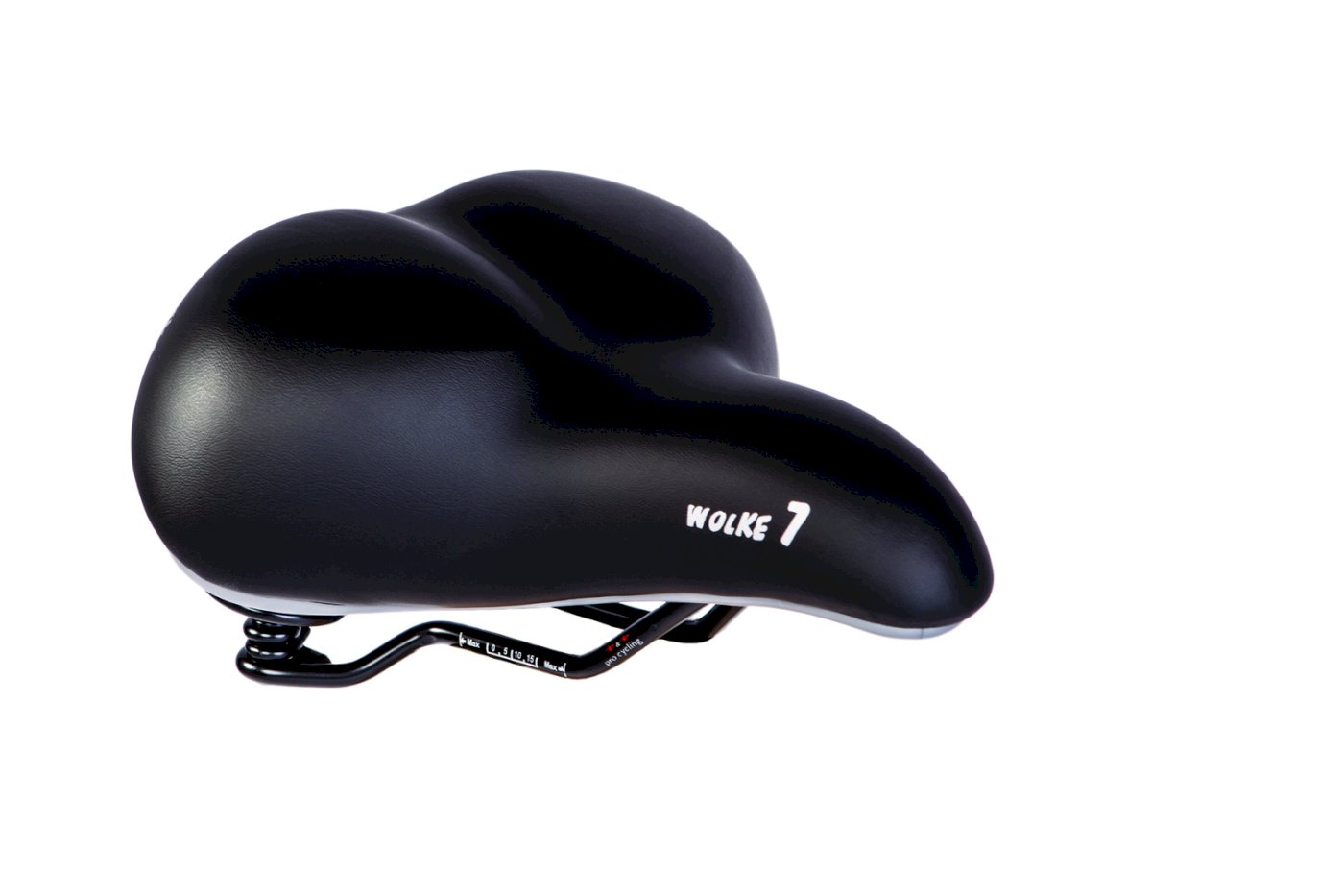 P&P City Sattel Wolke 7 Relaxed schwarz L252 x B210 mm / 935 g Unisex