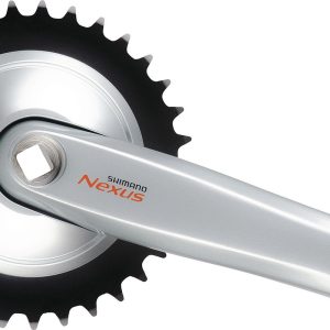 Shimano Kettenradgarnitur Nexus FCC6000 4-kant 38 Zähne silber 170 mm EFCC6000C8S