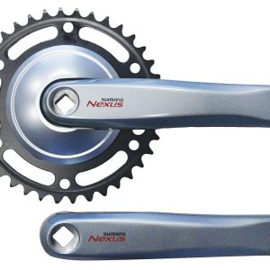 Shimano Kettenradgarnitur Nexus FCC6000 4-kant 33 Zähne silber 170 mm EFCC6000C3S