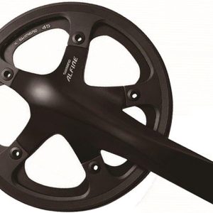 Shimano Kettenradgarnitur Alfine FCS501 2-PIECE 42 Zähne schwarz 170 mm EFCS501CB2C1L