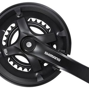 Shimano Kettenradgarnitur Tourney FCTY5012 4-kant 46×30 Zähne schwarz 175 mm EFCTY5012E60CLB