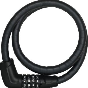 ABUS Zahlen-Panzerkabelschloss Tresorflex 6615C/120/15 BK SCMU 15 mm schwarz 120 cm