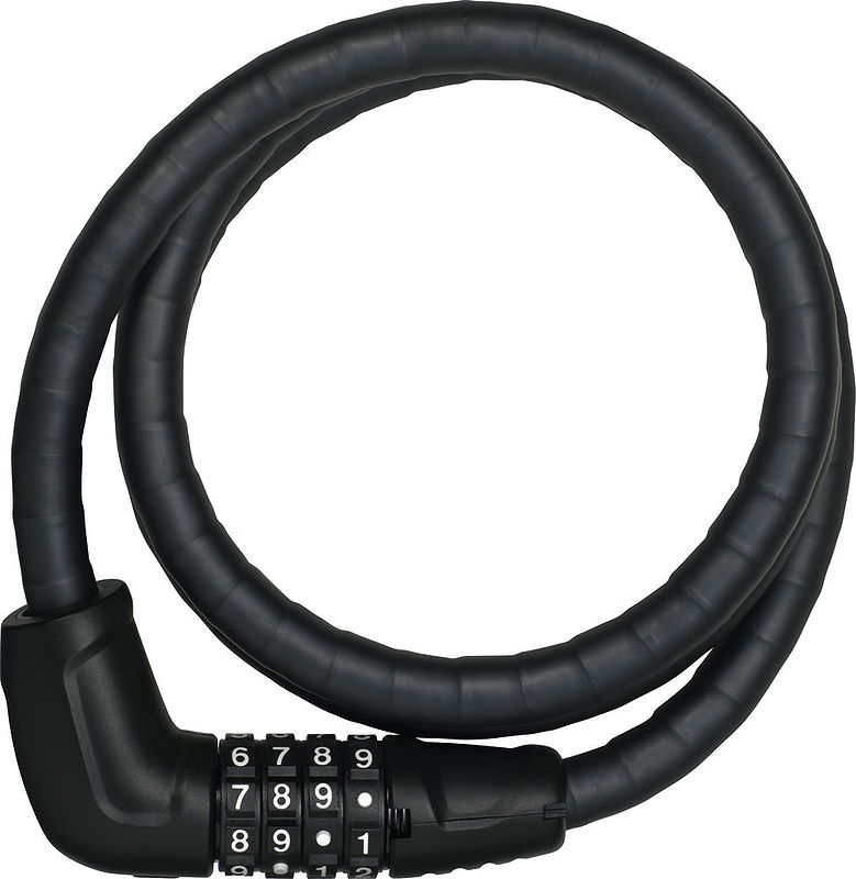 ABUS Zahlen-Panzerkabelschloss Tresorflex 6615C/120/15 BK SCMU 15 mm schwarz 120 cm