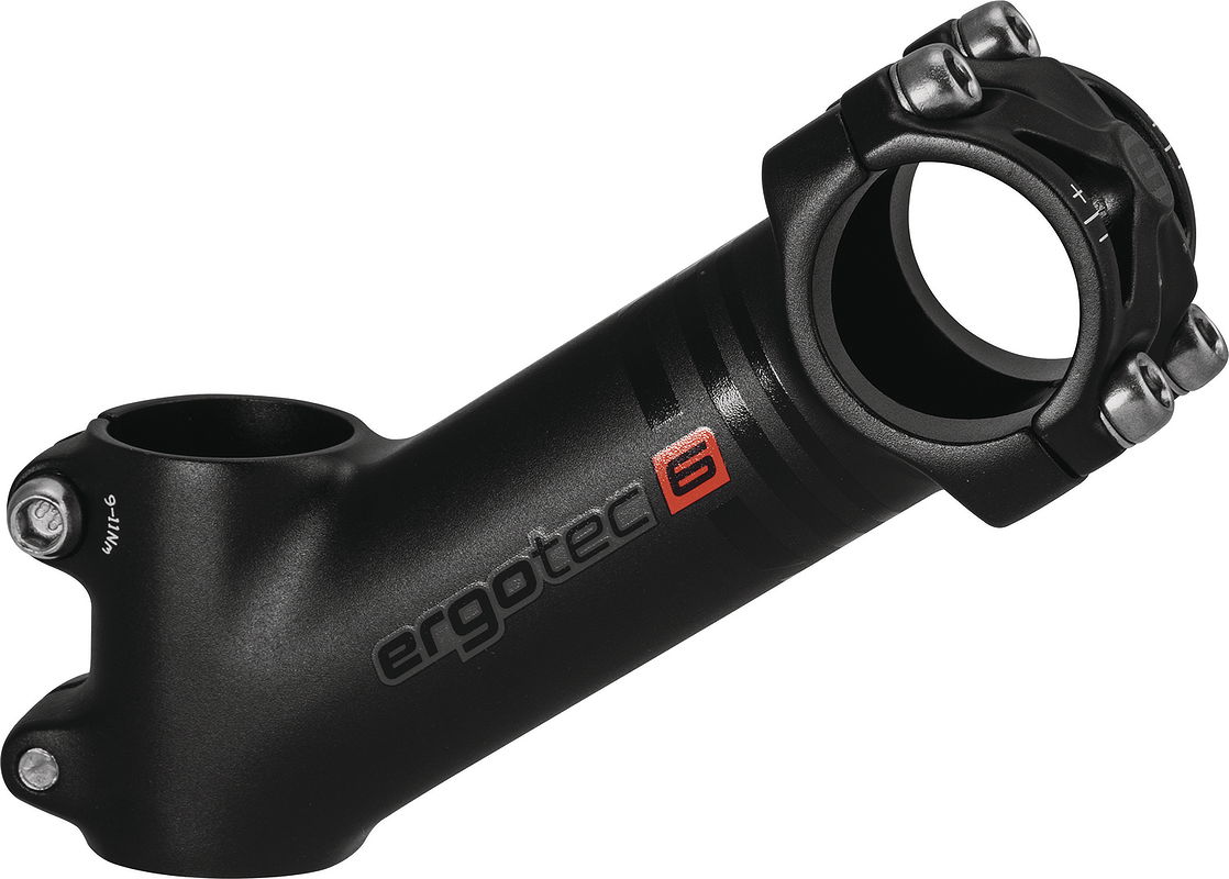 ergotec Ahead-Vorbau High Piranha 2 110 mm schwarz sand. 31,8 mm 1 1/8" 35°