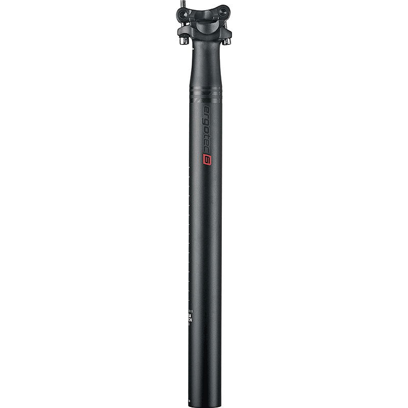 ergotec Patentsattelstütze Alu Skalar 34,9 mm schwarz-sandgestrahlt 400 mm