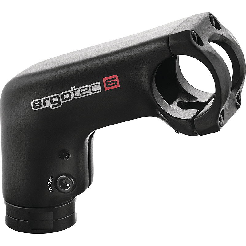 ergotec Ahead-Vorbau Barracuda i-Einstellring 90 mm schwarz sand. 31,8 mm 1 1/8" 20°