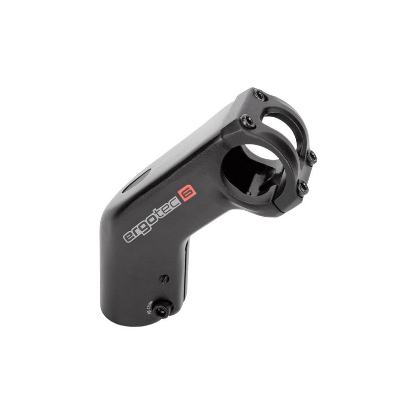 ergotec Ahead-Vorbau High Barracuda i 90 mm schwarz sand. 31,8 mm 1 1/8" 45°