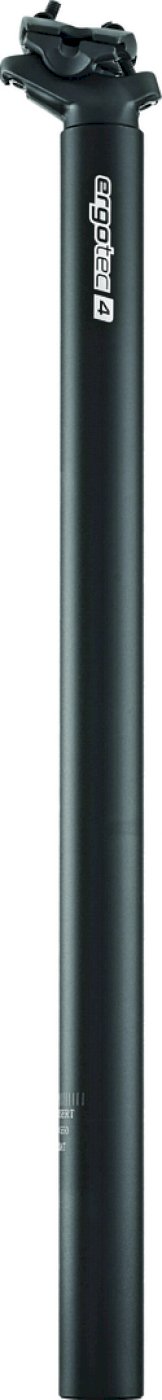 ergotec Patentsattelstütze Alu Atar 550 34,9 mm schwarz-sandgestrahlt 550 mm