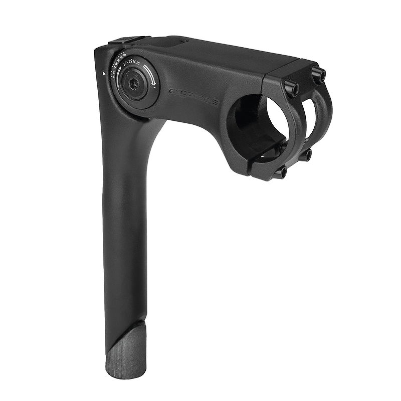 ergotec Vorbau Sepia XL 110 mm schwarz sand. 31,8 mm 25,4 mm 0- +60°