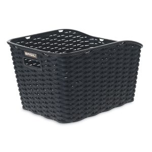 Basil HR-Festmontagekorb Weave WP schwarz