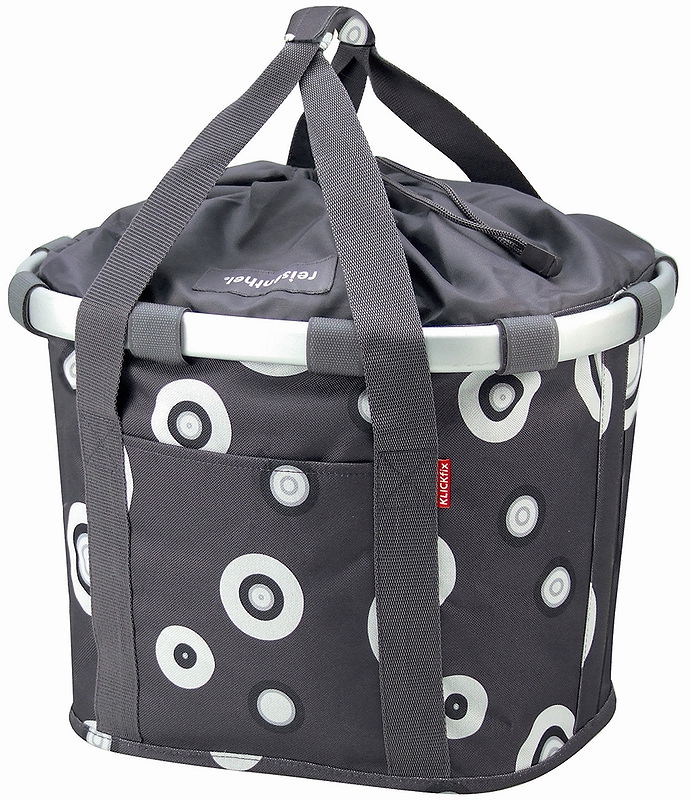 Reisenthel Bikebasket OHNE Lenkeradapter bubbles anthracite