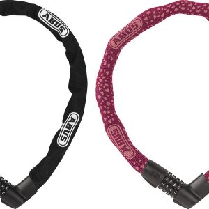 ABUS Zahlen-Kettenschloss Tresor 1385/75 black 6 mm schwarz 75 cm