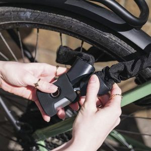 ABUS Kettenschloss YARDO 7807F BK 7 mm schwarz 85 cm