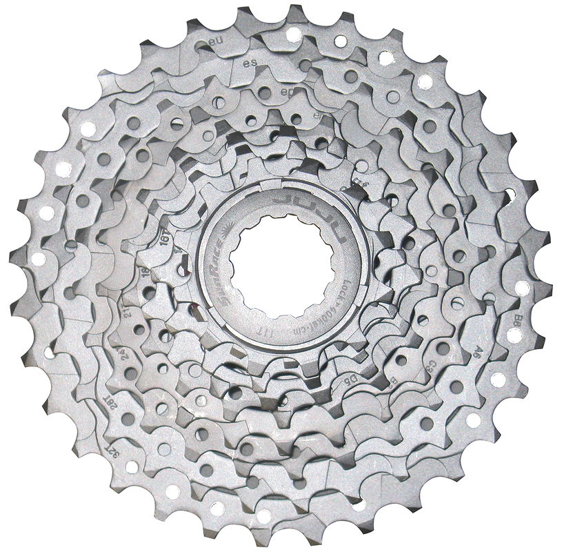 Sunrace Kassette 9-fach silber vernickelt CSM969AU-Box 11-32 Zähne