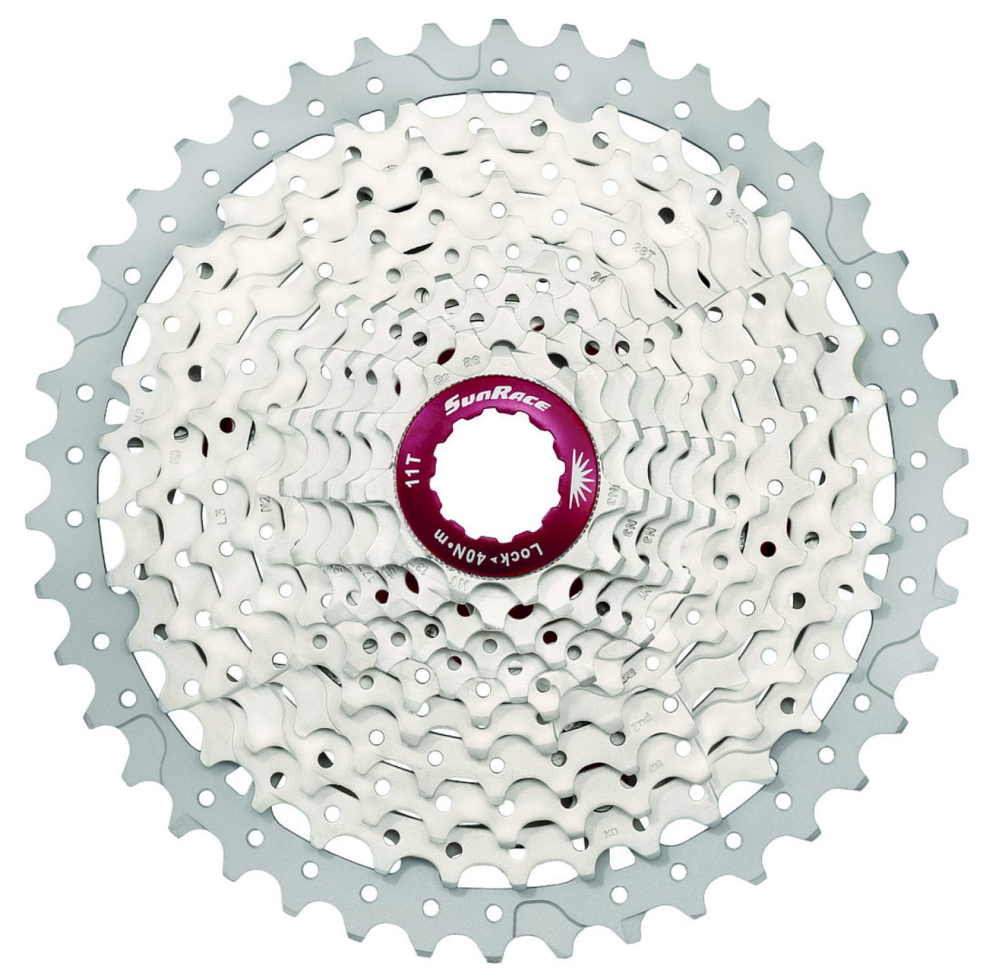 Sunrace Kassette 10-fach silber/metallic CSMX3TAZ-BOXM 11-46 Zähne