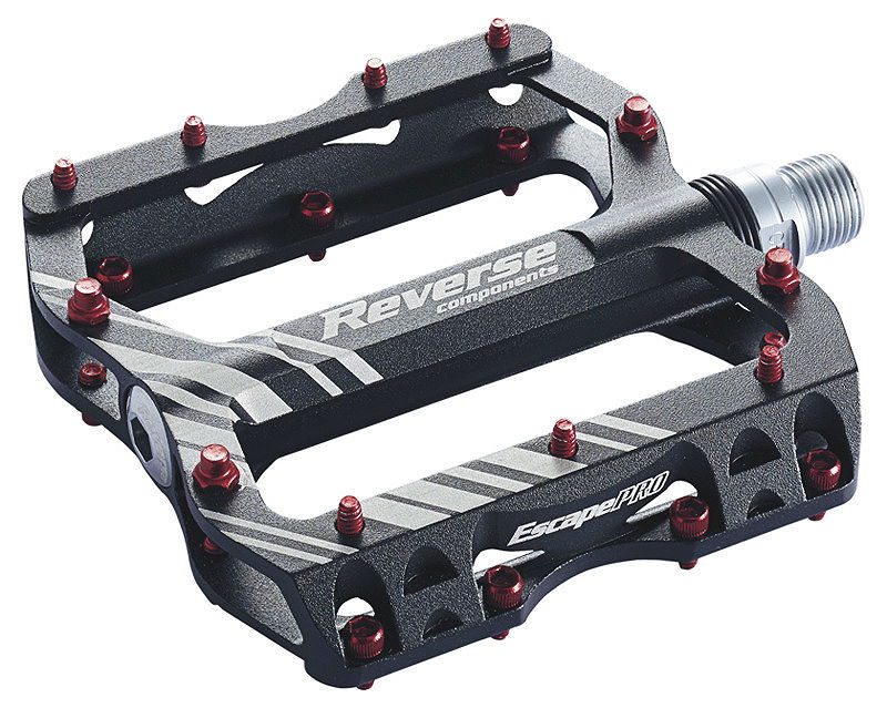 Reverse Plattformpedal Escape Pro schwarz/rot SB-Verpackung
