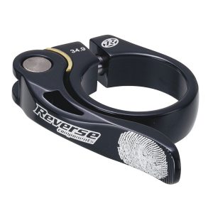 Reverse Sattelstützklemme Long Life 34,9 mm schwarz