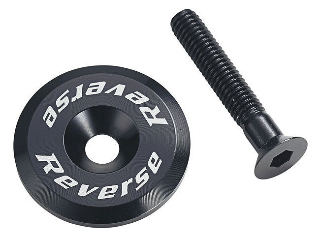Reverse Steuersatzkappe schwarz 1 1/8" SB-Verpackung