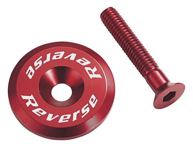 Reverse Steuersatzkappe rot 1 1/8" SB-Verpackung