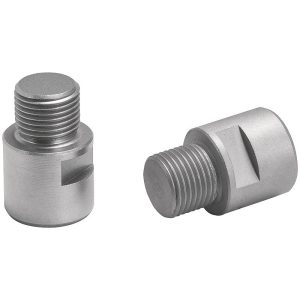 ergotec Pedal-Achsverlängerung silber  SB-Verpackung