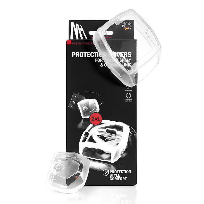 MH Cover Display Cover für Bosch Intuvia E-Bike Display+Bedieneinheit transparent